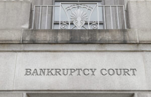 The exterior of a Bankruptcy Court building - Filing Fee Installment Request