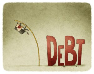 jump over a debt with a pole - orange county bankruptcy attorney